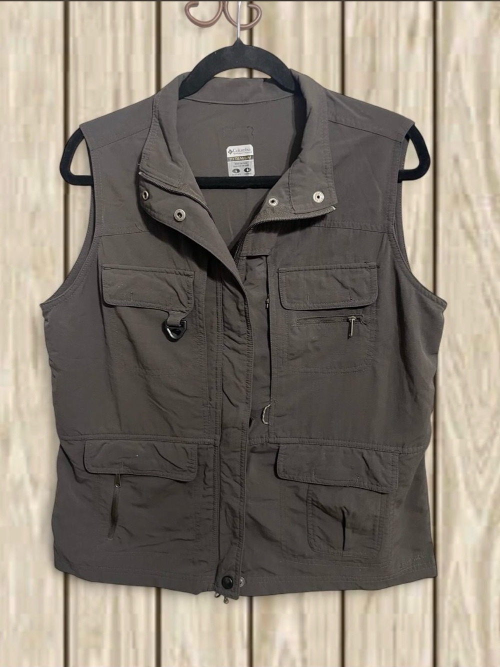 Columbia Women's Utility Vest - Dark Gray/olive